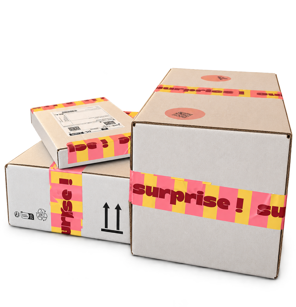Verpakte webshop- en campagneorders